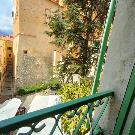 公寓 Historic Duplex With Sea View Old Town 芒通